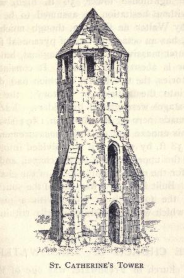 St Catherine's Tower, in "Isle of Wight: its churches and religious houses", 1911, p79